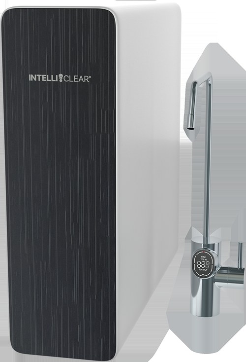 IntelliClear reverse osmosis drinking water system with faucet